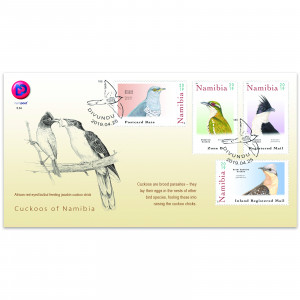 Cuckoos of Namibia FDC