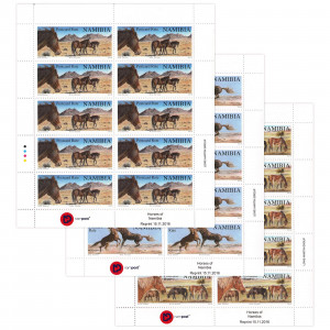 Reprint Wild Horses Full Sheet