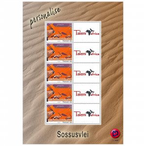 Personalized stamps Sossusvlei Reprint