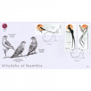 Whydahs of Namibia FDC