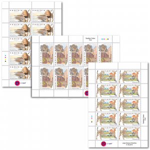 Large Felines of Namibia Full Sheet