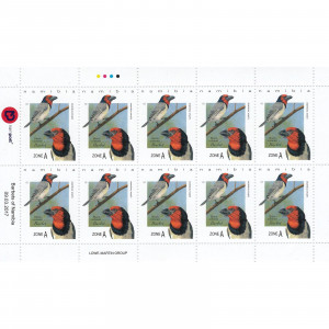 Barbets of Namibia Full Sheet