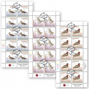 Snipes of Namibia F/S( c) Full Sheet