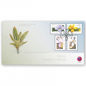 Barleria Flowers of Namibia FDC