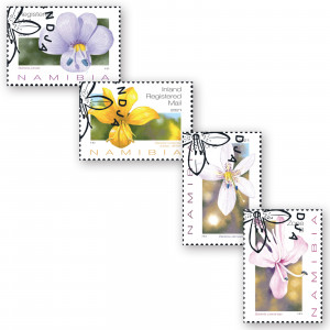 Barleria Flowers of Namibia S/S( c) Single Set