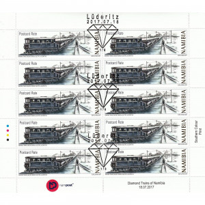 Diamond Trains of Namibia Full Sheet