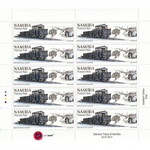 Diamond Trains of Namibia Full Sheet