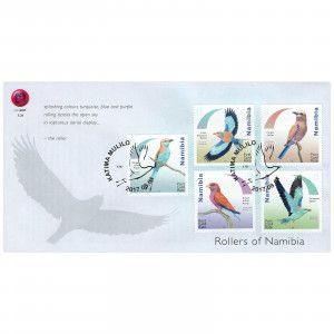 Rollers of Namibia FDC