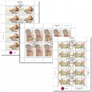 Large Felines of Namibia Full Sheet