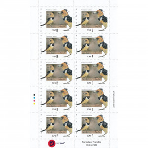 Barbets of Namibia Full Sheet