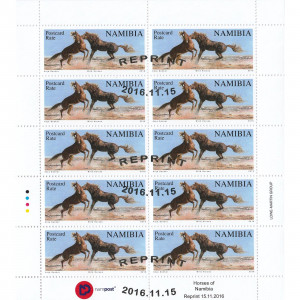 Reprint Wild Horses Full Sheet