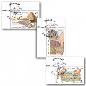 Large Felines of Namibia Single Set