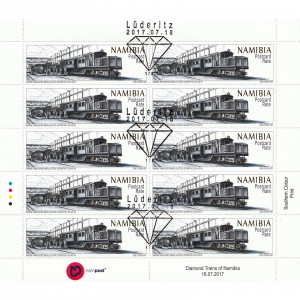 Diamond Trains of Namibia Full Sheet