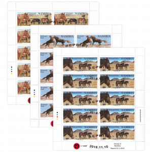 Reprint Wild Horses Full Sheet