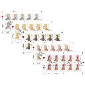 Francolins &  Spurfowl of Namibia Full Sheet