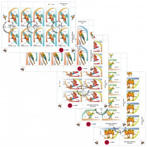 Bee-eaters Full Sheet