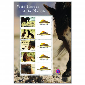 Personalized sheet Personalized sheet Horses of the Namib