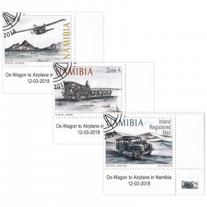 Ox Wagon to airplane in Namibia Single Set