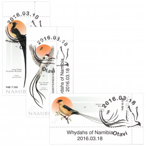 Whydahs of Namibia Single Set