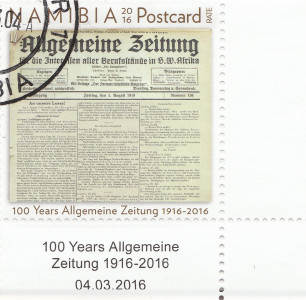 100 Year Allgemeine Zeitung