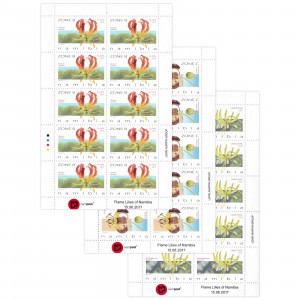 Flame Lilies of Namibia Full Sheet