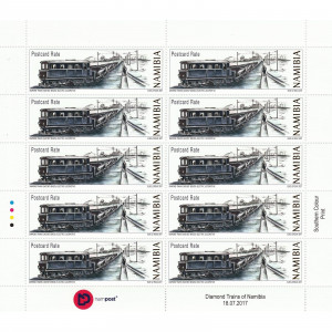 Diamond Trains of Namibia Full Sheet